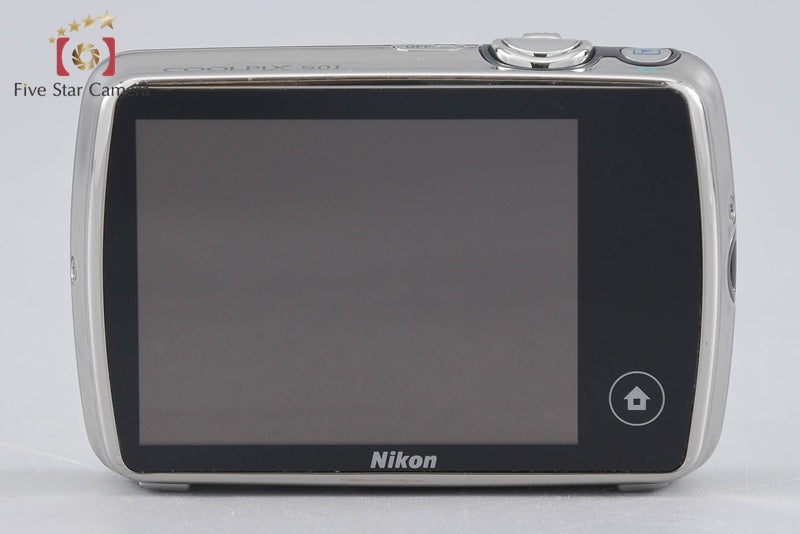 中古】Nikon ニコン COOLPIX S01 ミラーシルバー コンパクトデジタル