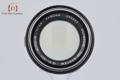 【中古】OLYMPUS オリンパス G.ZUIKO AUTO-S 50mm f/1.4