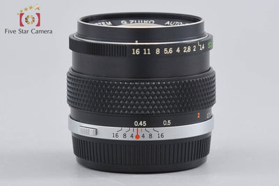 【中古】OLYMPUS オリンパス G.ZUIKO AUTO-S 50mm f/1.4
