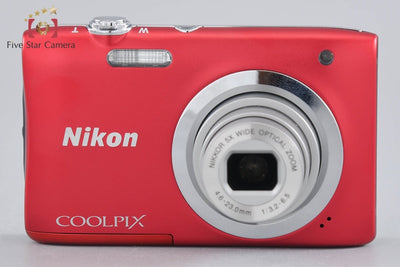 【中古】Nikon ニコン COOLPIX A100 レッド コンパクトデジタルカメラ