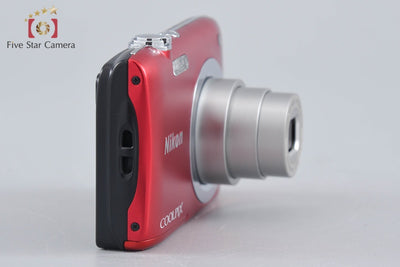 【中古】Nikon ニコン COOLPIX A100 レッド コンパクトデジタルカメラ