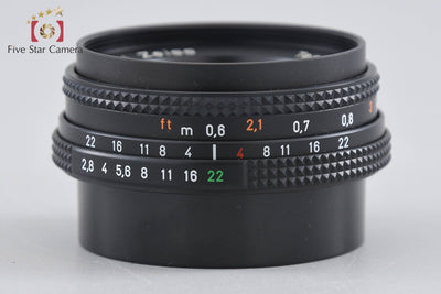 【中古】CONTAX コンタックス Carl Zeiss Tessar 45mm f/2.8 T* MMJ