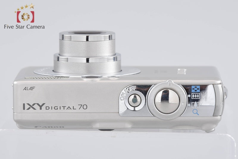 中古】Canon キヤノン IXY Digital 70 シルバー コンパクトデジタル