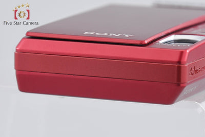 【中古】SONY ソニー Cyber-shot DSC-T100 レッド デジタルスチルカメラ
