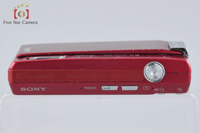 【中古】SONY ソニー Cyber-shot DSC-T100 レッド デジタルスチルカメラ