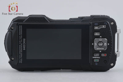 【中古】RICOH リコー PENTAX ペンタックス WG-70 ブラック 防水アクションカメラ シャッター回数僅少 元箱付き