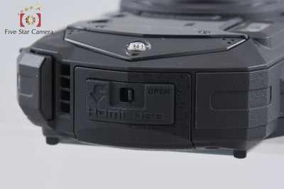 【中古】RICOH リコー PENTAX ペンタックス WG-70 ブラック 防水アクションカメラ シャッター回数僅少 元箱付き