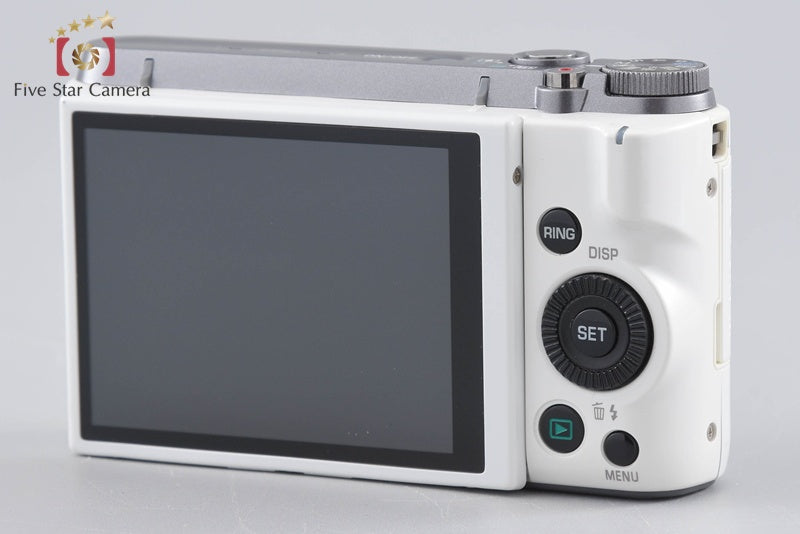 中古】CASIO カシオ HIGH SPEED EXILIM EX-ZR1100 ホワイト コンパクト
