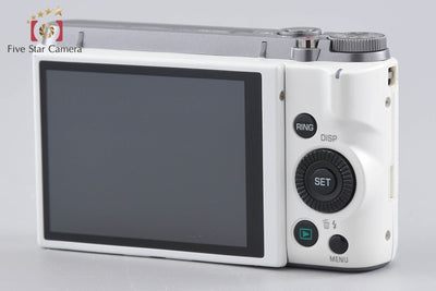 【中古】CASIO カシオ HIGH SPEED EXILIM EX-ZR1100 ホワイト コンパクトデジタルカメラ 元箱付き