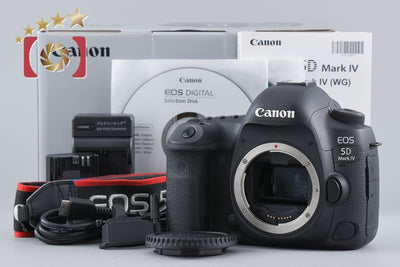 【中古】Canon キヤノン EOS 5D Mark IV デジタル一眼レフカメラ 元箱付き