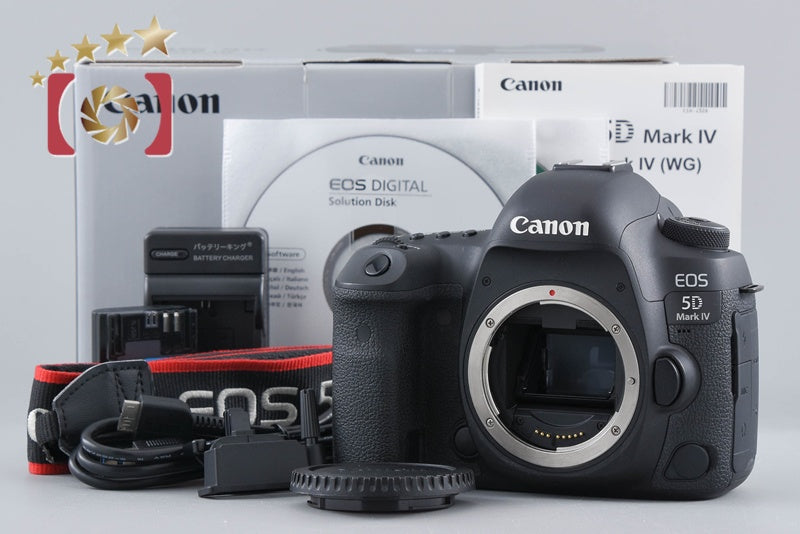 【中古】Canon キヤノン EOS 5D Mark IV デジタル一眼レフカメラ 元箱付き