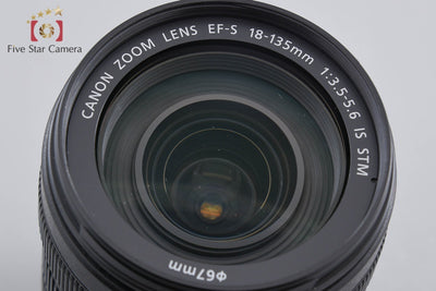 【中古】Canon キヤノン EF-S 18-135mm f/3.5-5.6 IS STM