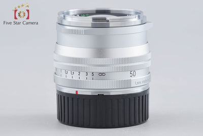 【中古】Voigtlander フォクトレンダー NOKTON 50mm f/1.5 II M.C ライカMマウント