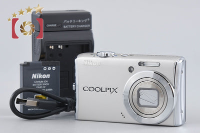 【中古】Nikon ニコン COOLPIX S620 シルバー コンパクトデジタルカメラ
