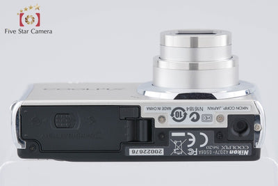 【中古】Nikon ニコン COOLPIX S620 シルバー コンパクトデジタルカメラ