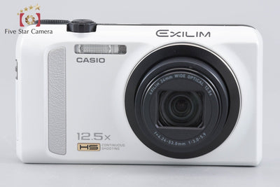 【中古】Casio カシオ HIGH SPEED EXILIM EX-ZR200 ホワイト コンパクトデジタルカメラ