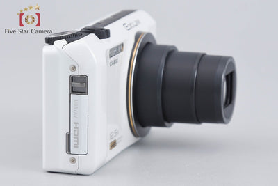 【中古】Casio カシオ HIGH SPEED EXILIM EX-ZR200 ホワイト コンパクトデジタルカメラ