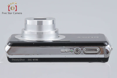 【中古】SONY ソニー Cyber-shot DSC-W190 ブラック コンパクトデジタルカメラ