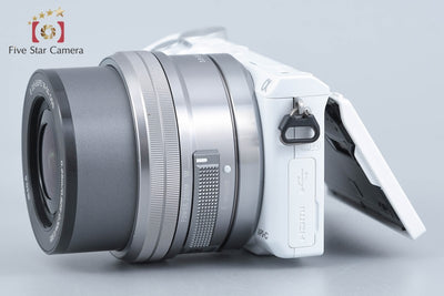 【中古】SONY ソニー α NEX-5T ホワイト パワーズームレンズキット 海外版