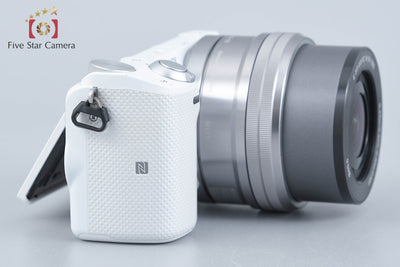 【中古】SONY ソニー α NEX-5T ホワイト パワーズームレンズキット 海外版