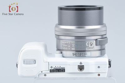 【中古】SONY ソニー α NEX-5T ホワイト パワーズームレンズキット 海外版