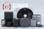 【中古】SONY ソニー α NEX-5 ズームレンズキット ブラック シャッター回数僅少