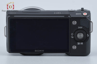 【中古】SONY ソニー α NEX-5 ズームレンズキット ブラック シャッター回数僅少
