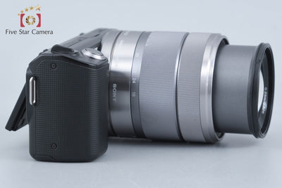 【中古】SONY ソニー α NEX-5 ズームレンズキット ブラック シャッター回数僅少