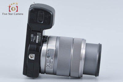【中古】SONY ソニー α NEX-5 ズームレンズキット ブラック シャッター回数僅少