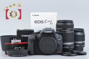 【中古】Canon キヤノン EOS Kiss X3 ダブルズームキット シャッター回数僅少