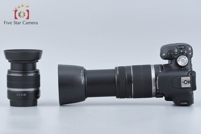 【中古】Canon キヤノン EOS Kiss X3 ダブルズームキット シャッター回数僅少