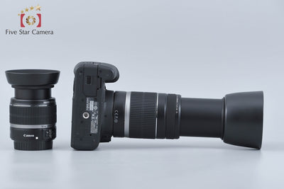 【中古】Canon キヤノン EOS Kiss X3 ダブルズームキット シャッター回数僅少