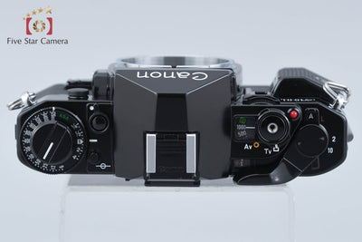【中古】Canon キヤノン A-1 ブラック フィルム一眼レフカメラ