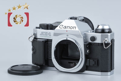 【中古】Canon キヤノン AE-1 PROGRAM シルバー フィルム一眼レフカメラ