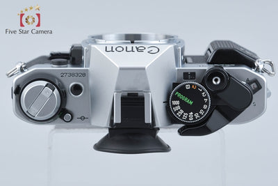 【中古】Canon キヤノン AE-1 PROGRAM シルバー フィルム一眼レフカメラ