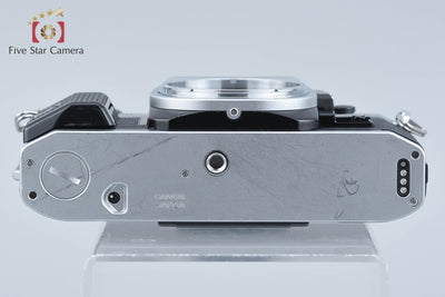 【中古】Canon キヤノン AE-1 PROGRAM シルバー フィルム一眼レフカメラ