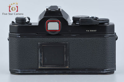 【中古】Nikon ニコン FM 中期 ブラック フィルム一眼レフカメラ
