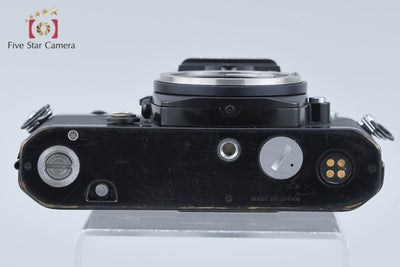 【中古】Nikon ニコン FM 中期 ブラック フィルム一眼レフカメラ