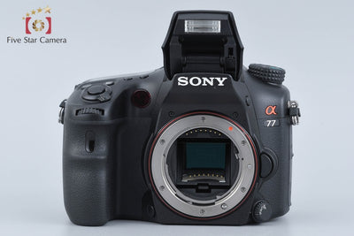【中古】SONY ソニー α77 SLT-A77V デジタル一眼カメラ シャッター回数僅少