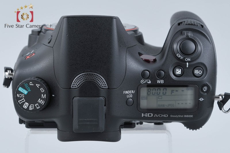 中古】SONY ソニー α77 SLT-A77V デジタル一眼カメラ シャッター回数