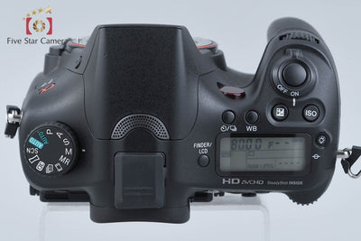 【中古】SONY ソニー α77 SLT-A77V デジタル一眼カメラ シャッター回数僅少