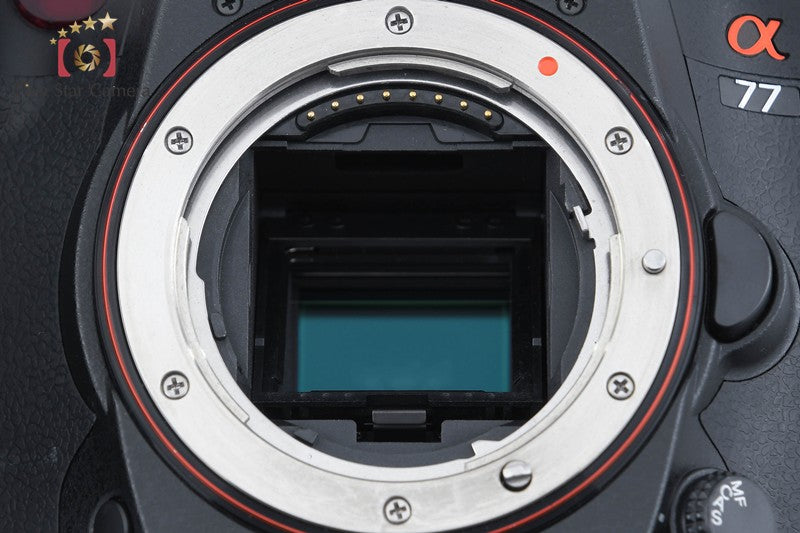 中古】SONY ソニー α77 SLT-A77V デジタル一眼カメラ シャッター回数