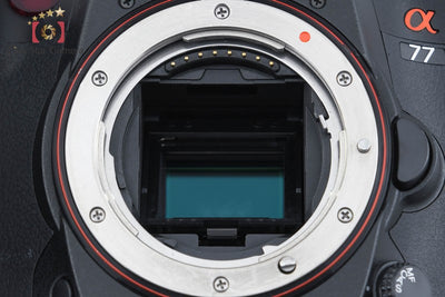 【中古】SONY ソニー α77 SLT-A77V デジタル一眼カメラ シャッター回数僅少