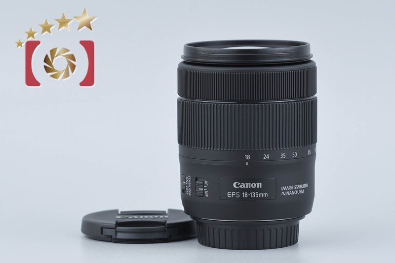 【中古】Canon キヤノン EF-S 18-135mm f/3.5-5.6 IS USM