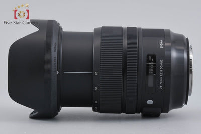 【中古】SIGMA シグマ Art 24-70mm f/2.8 DG OS HSM キヤノン用 元箱付き