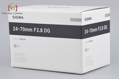 【中古】SIGMA シグマ Art 24-70mm f/2.8 DG OS HSM キヤノン用 元箱付き