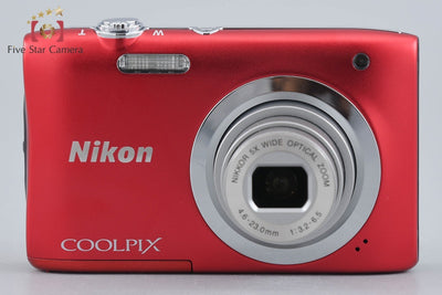 【中古】Nikon ニコン COOLPIX A100 レッド コンパクトデジタルカメラ