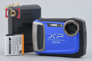 【中古】FUJIFILM 富士フイルム FINEPIX XP150 ブルー コンパクトデジタルカメラ
