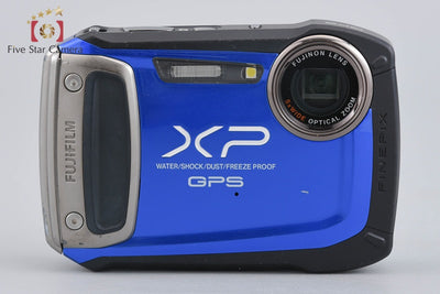 【中古】FUJIFILM 富士フイルム FINEPIX XP150 ブルー コンパクトデジタルカメラ
