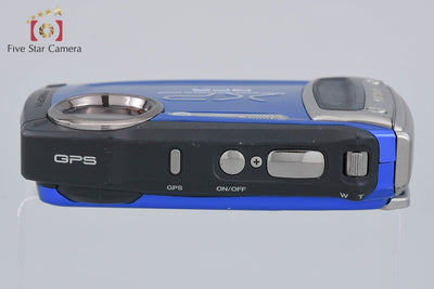 【中古】FUJIFILM 富士フイルム FINEPIX XP150 ブルー コンパクトデジタルカメラ